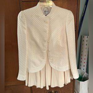 Armani Collezioni Blazer/Jacket and Skirt Set - Size 8